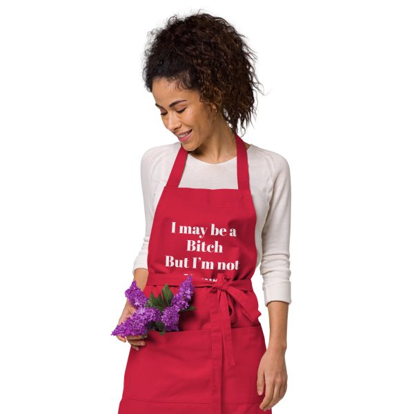 Bitch Organic cotton apron - Image 3